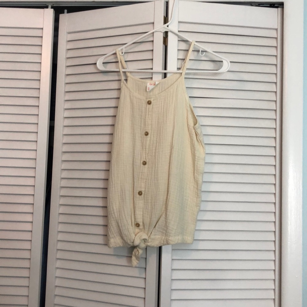 Cat&Jack Girls Tank Top with Tie
